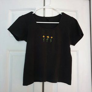 Brandy Melville inspired Black Tee💗